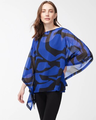 Cool Floral Poncho