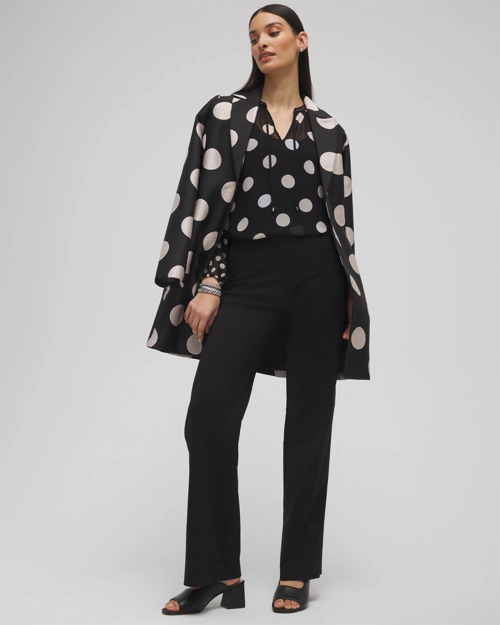 Petite Brigitte Wide Leg Pants