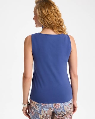Contour Cotton™ Square Neck Tank click to view larger image.