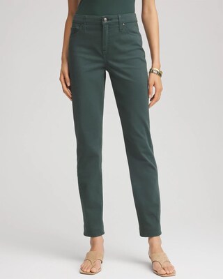 Girlfriend Slim Ankle Jeans