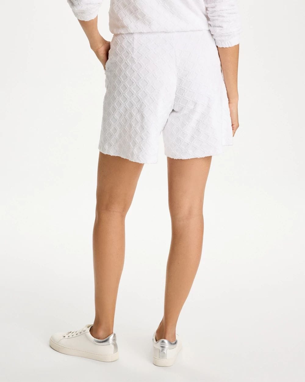 Zenergy® Terry Cloth Jacquard Shorts
