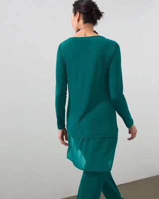 Travelers Chiffon Hem Tunic