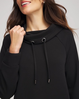 Zenergy® Scuba Bungee Cowlneck Tunic click to view larger image.