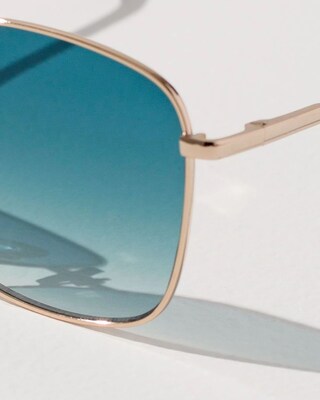Square Aviator Sunglasses