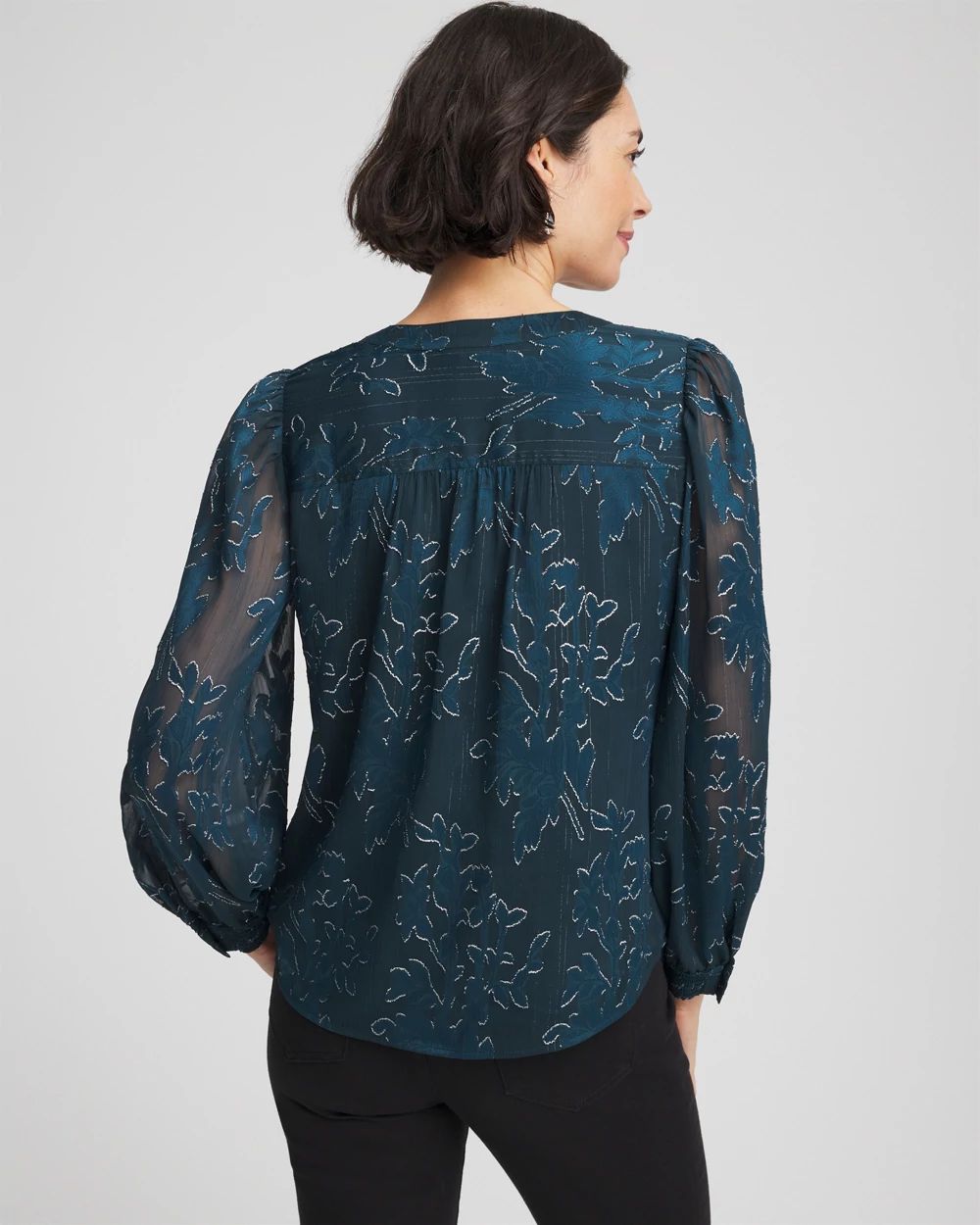 Novelty Texture Blouse