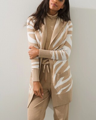 Zenergy Cotton-Cashmere Blend Cardigan