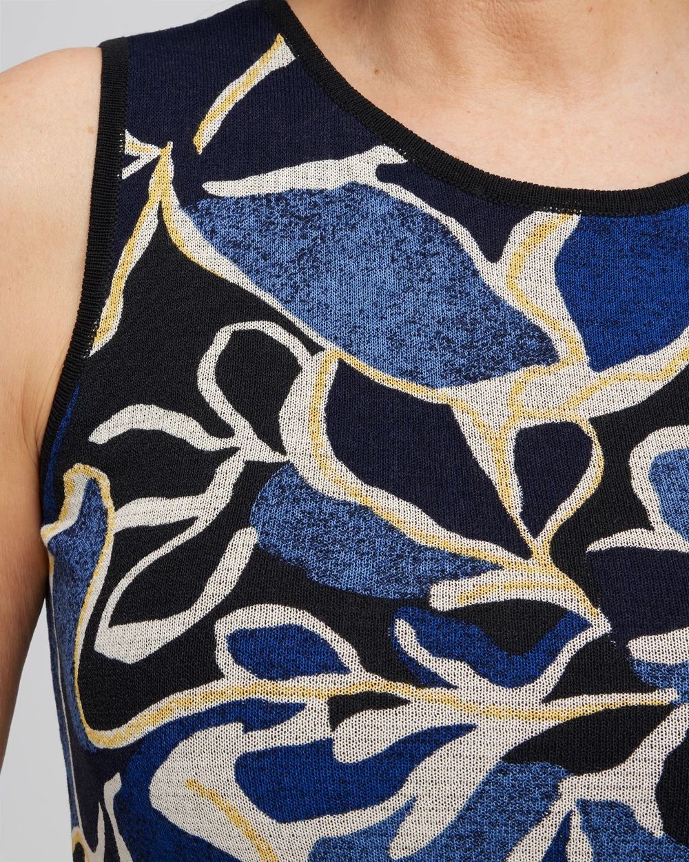 Travelers Collection Floral Shell Tank