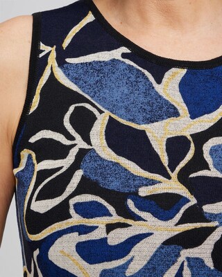 Travelers Collection Floral Shell Tank