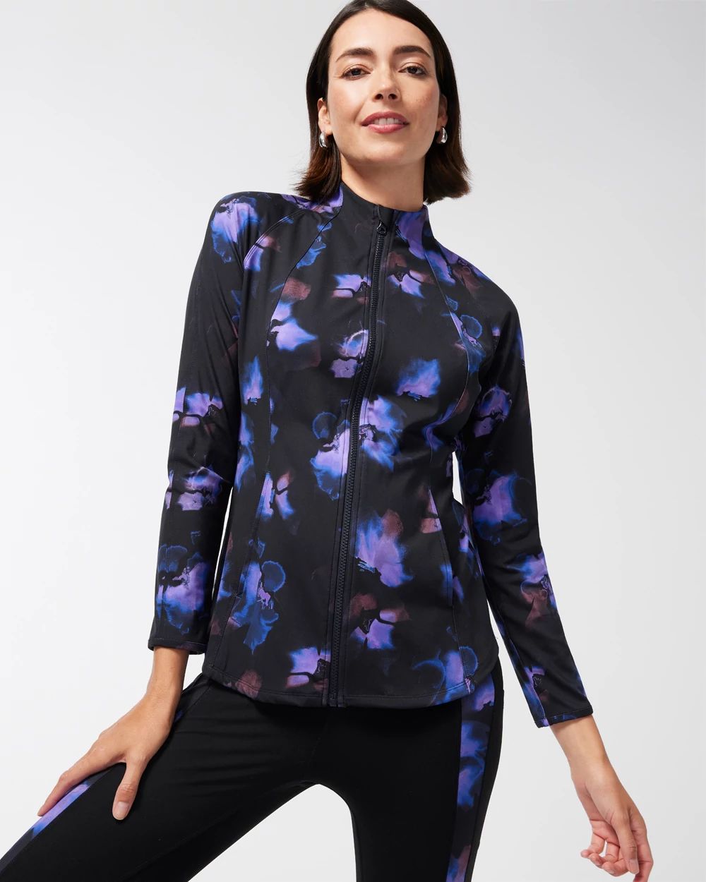 Zenergy Floral Side Panel Leggings