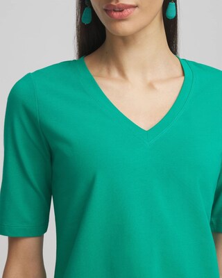 Elbow-Sleeve Perfect Tee click to view larger image.