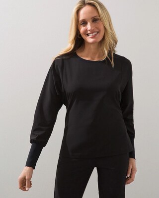 Zenergy UPF Rib Trim Pullover