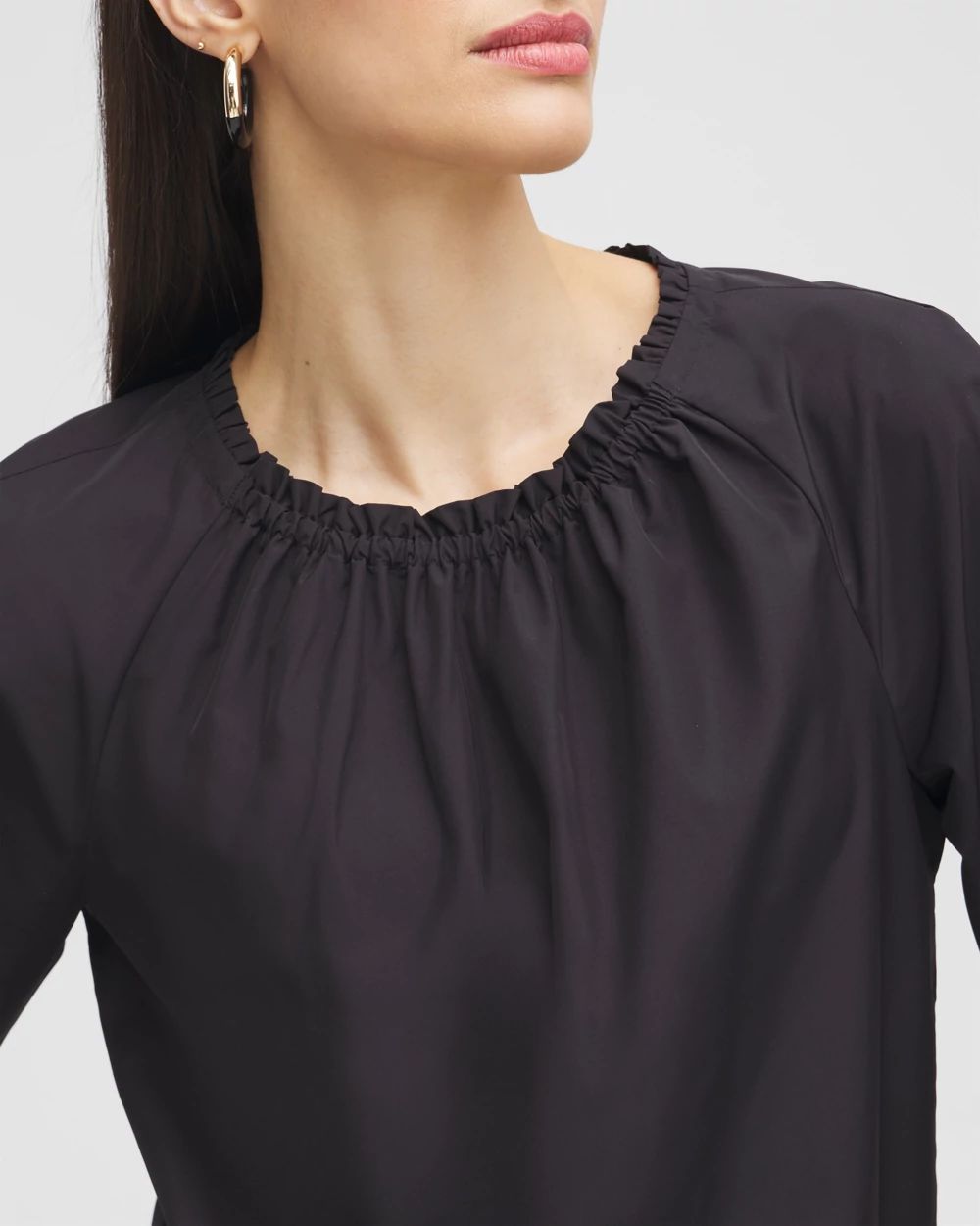 Black Label™ Smock Neck Blouse