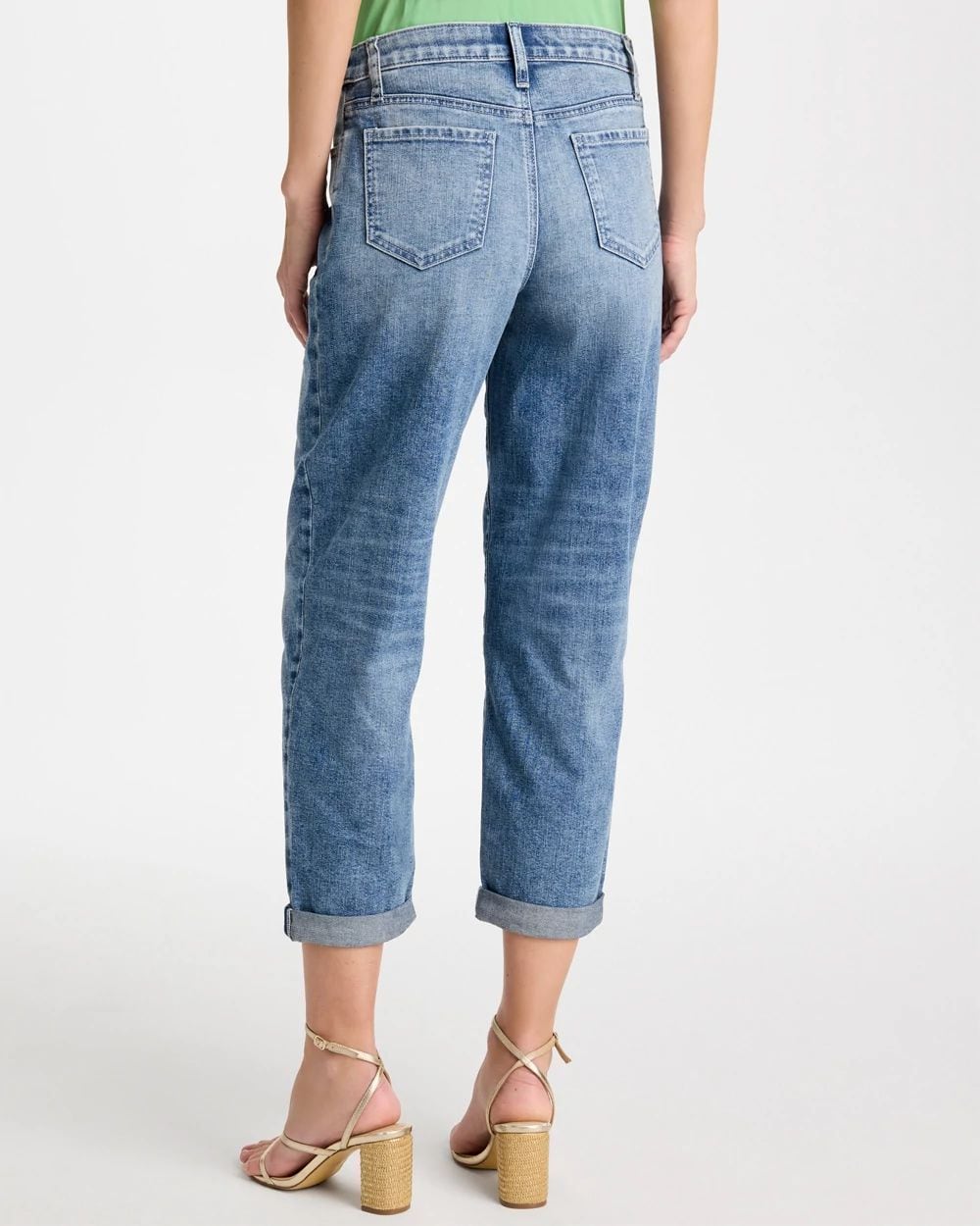 Cropped Boyfriend Jeans