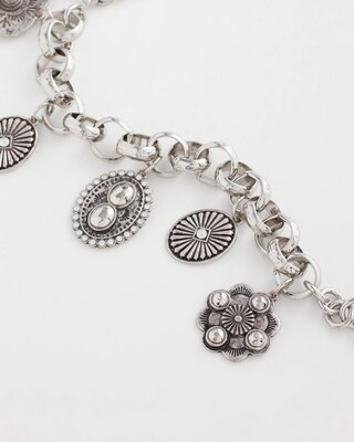Medallion Charm Bracelet click to view larger image.