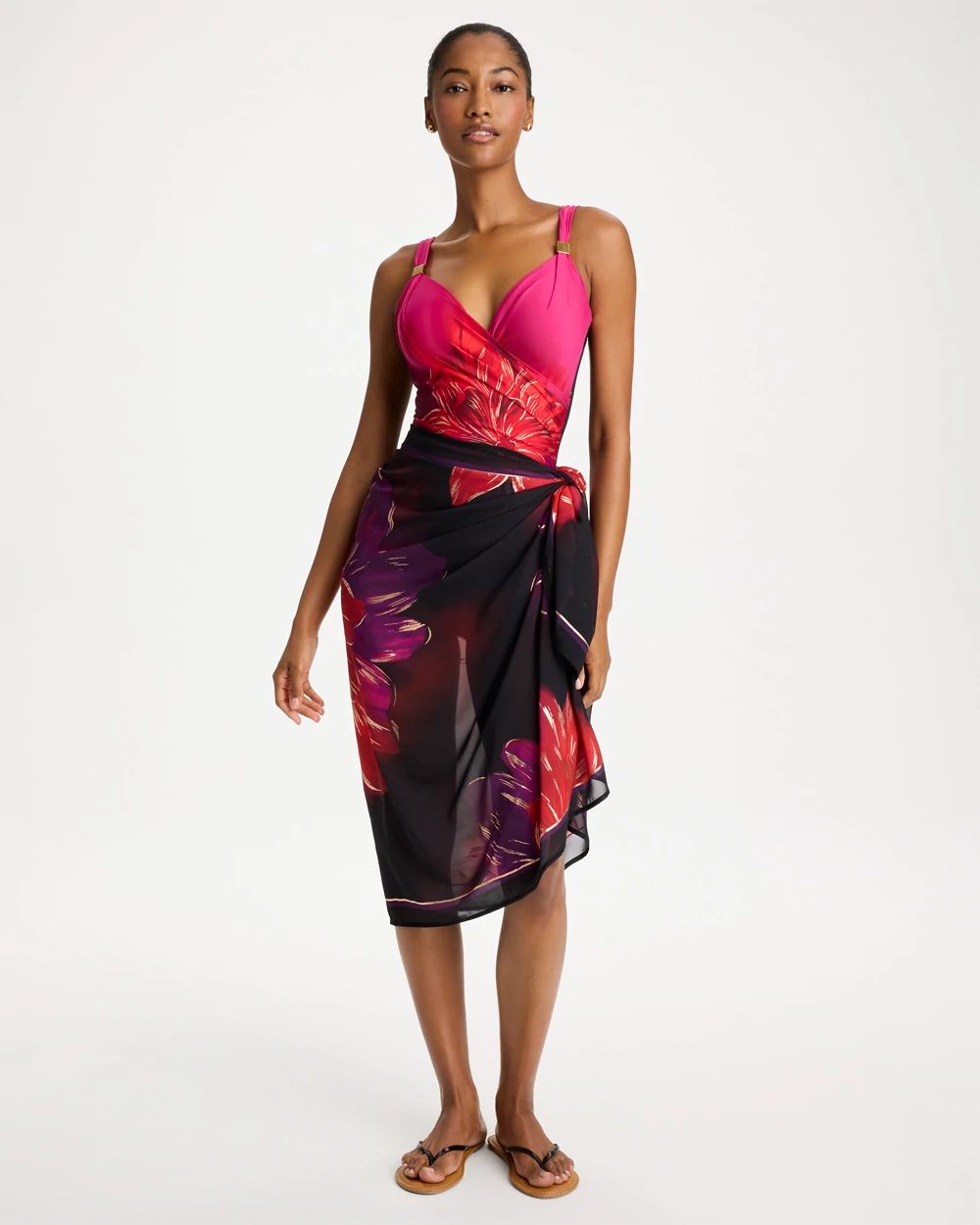 Miraclesuit® Petali Rosa Pareo