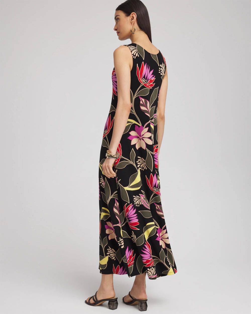 Petite Travelers™ Floral Tank Dress