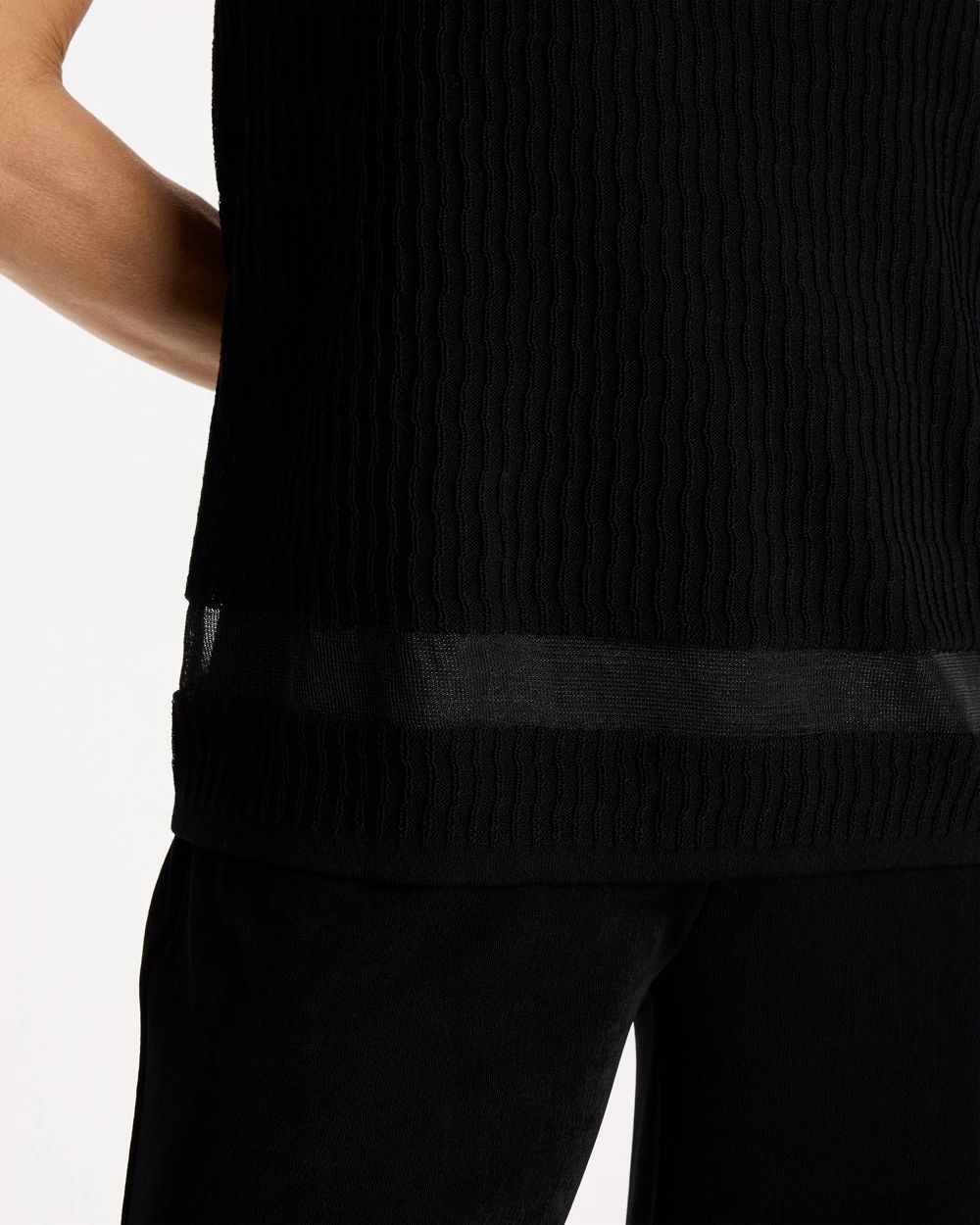 Travelers™ Sheer Stripe Tank click to view larger image.