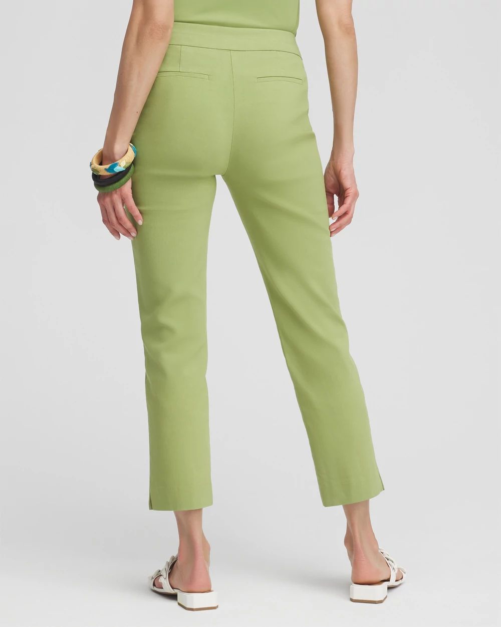 Brigitte™ Pull-On Slim Cropped Pants
