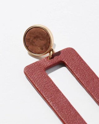 Red Rectangle Hoops