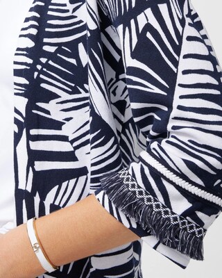 Palm Print Cardigan