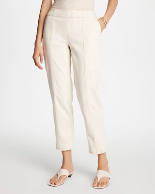 Pull-On Boyfriend Utility Crop