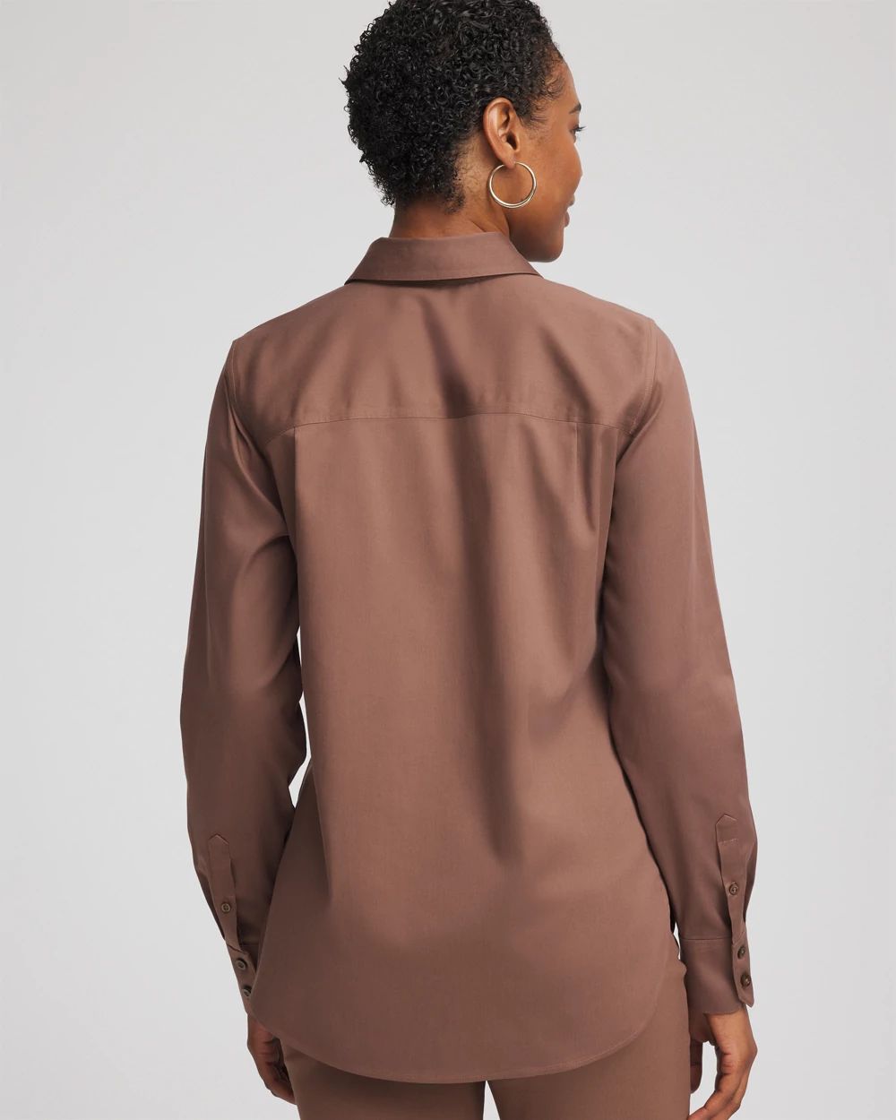 No Iron™ Stretch-Sateen Shirt