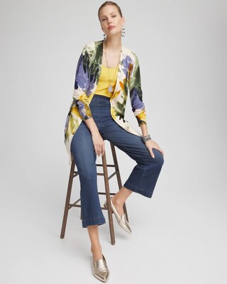 Fall Floral Cardigan