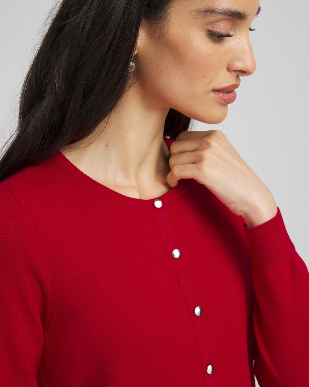 Ella Crewneck Cardigan click to view larger image.