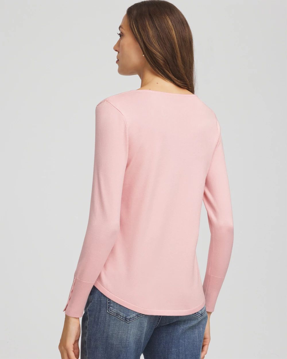 Ella V-Neck Pullover Sweater