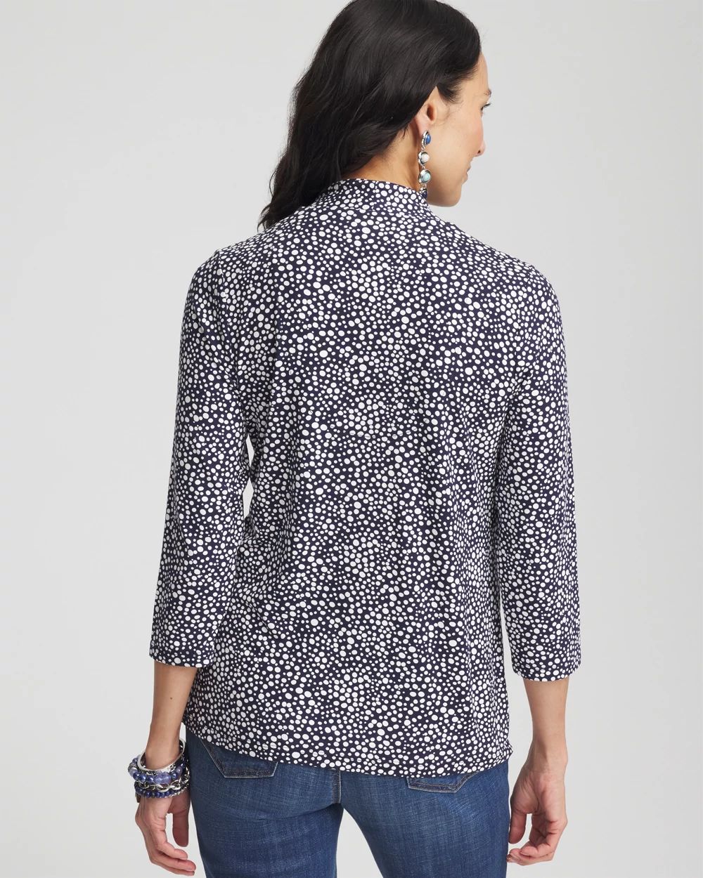 Touch of Cool™ Solid V-Neck Top