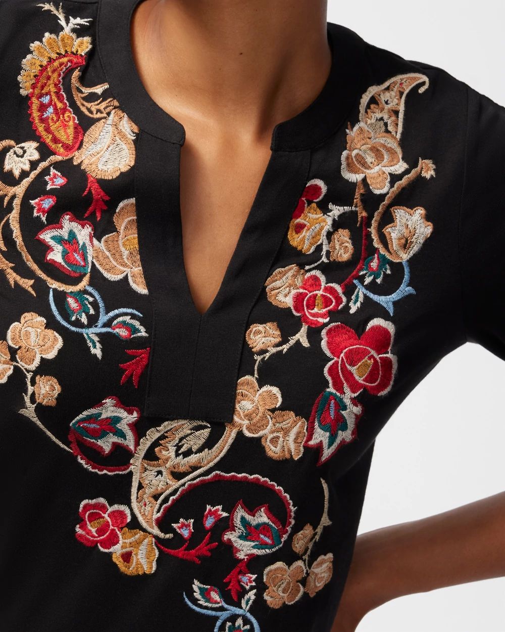 Touch of Cool Embroidered Tunic