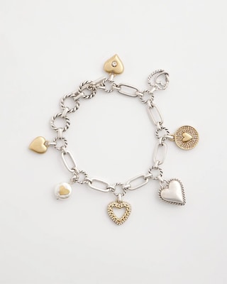 Heart Charm Bracelet
