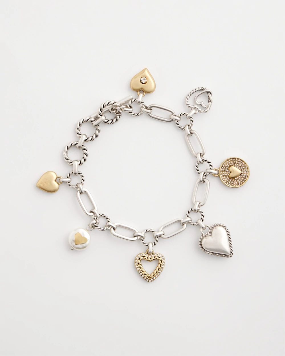 Heart Charm Bracelet