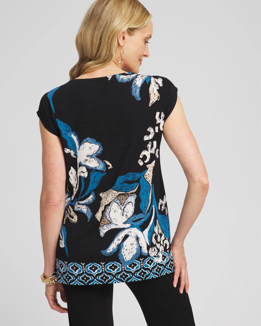 Travelers™ Placed Floral Tunic