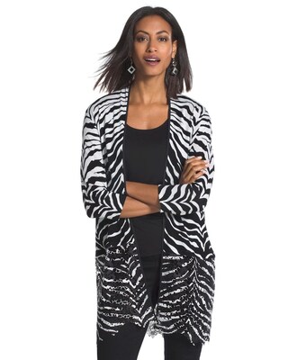 Zebra Lace Louisa Cardigan