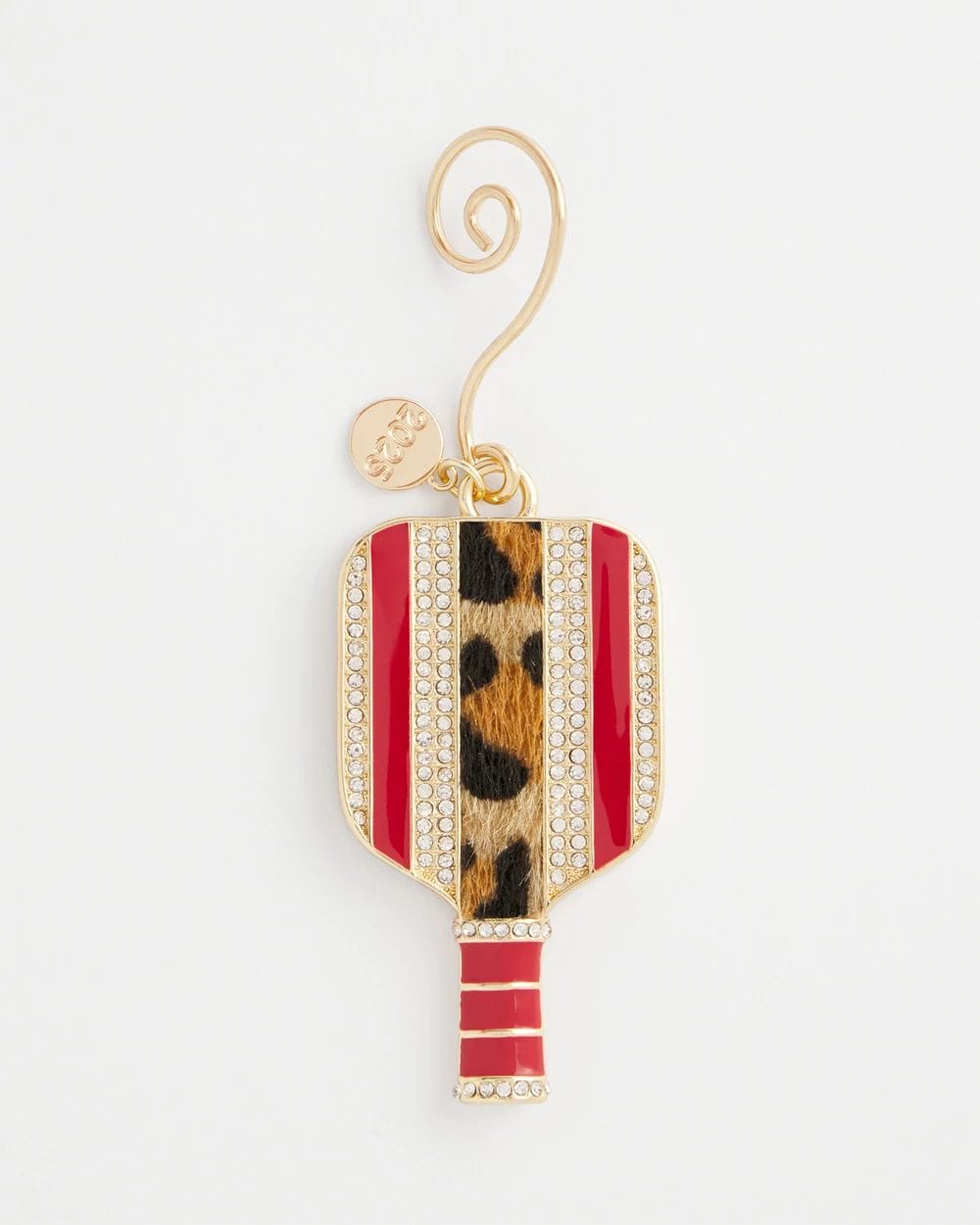 Sparkly Pickleball Ornament