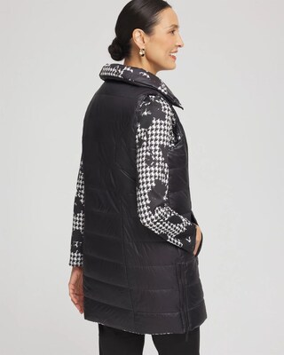 Zenergy® Houndstooth Reversible Vest click to view larger image.