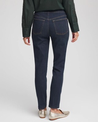 Pull-On Slim-Fit Ankle Jeggings click to view larger image.