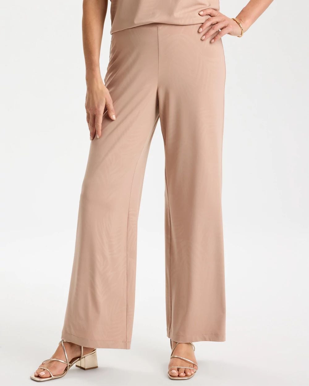 Travelers™ Palm Embossed Knit Pants
