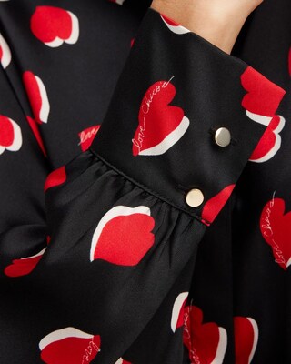 Heart Print Tunic click to view larger image.