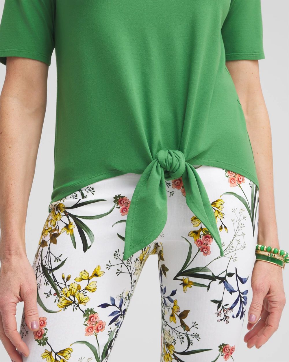 Tie-Front Top