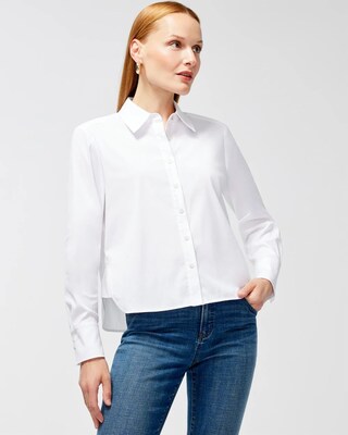 Poplin Cropped Shirt