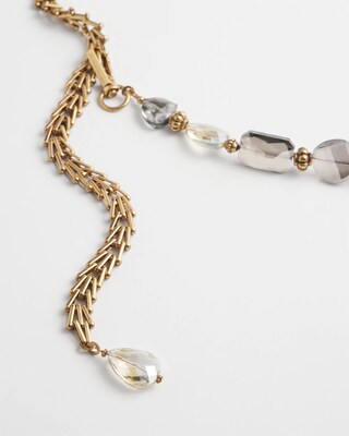 Gold Beaded Chain Belt