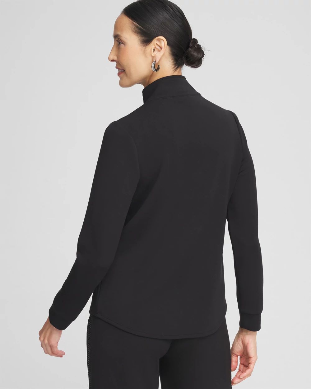 Zenergy® Scuba Embellished Sweatshirt