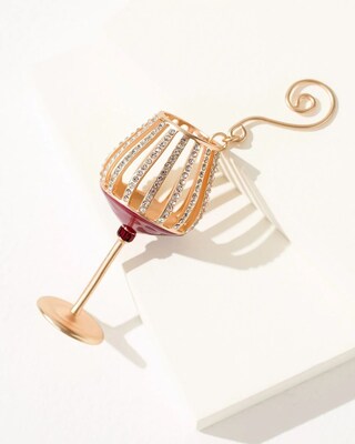 Wine Glass Ornament