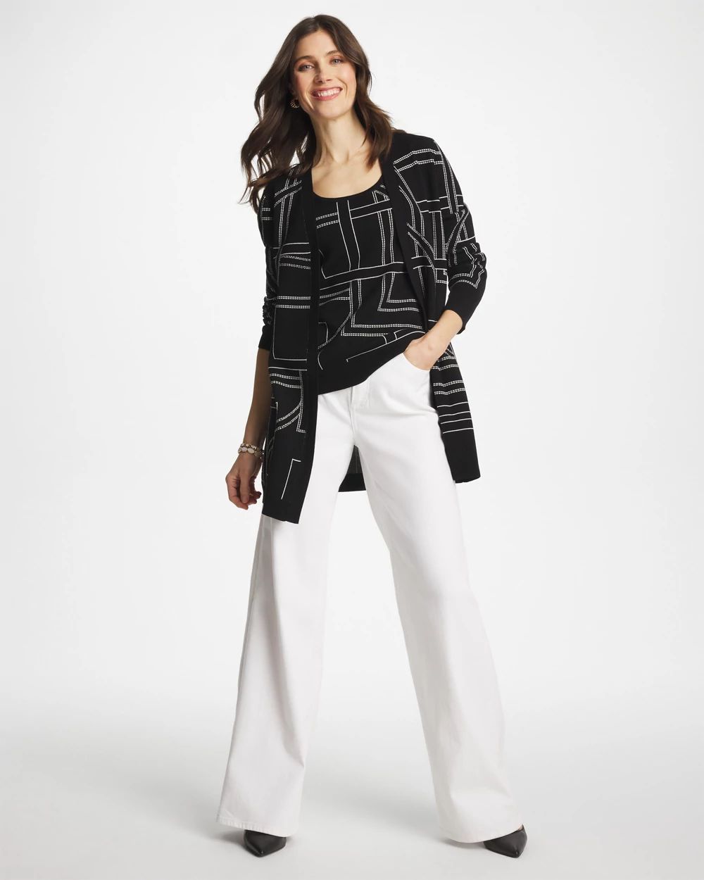 Ella Graphic Scoopneck Tank