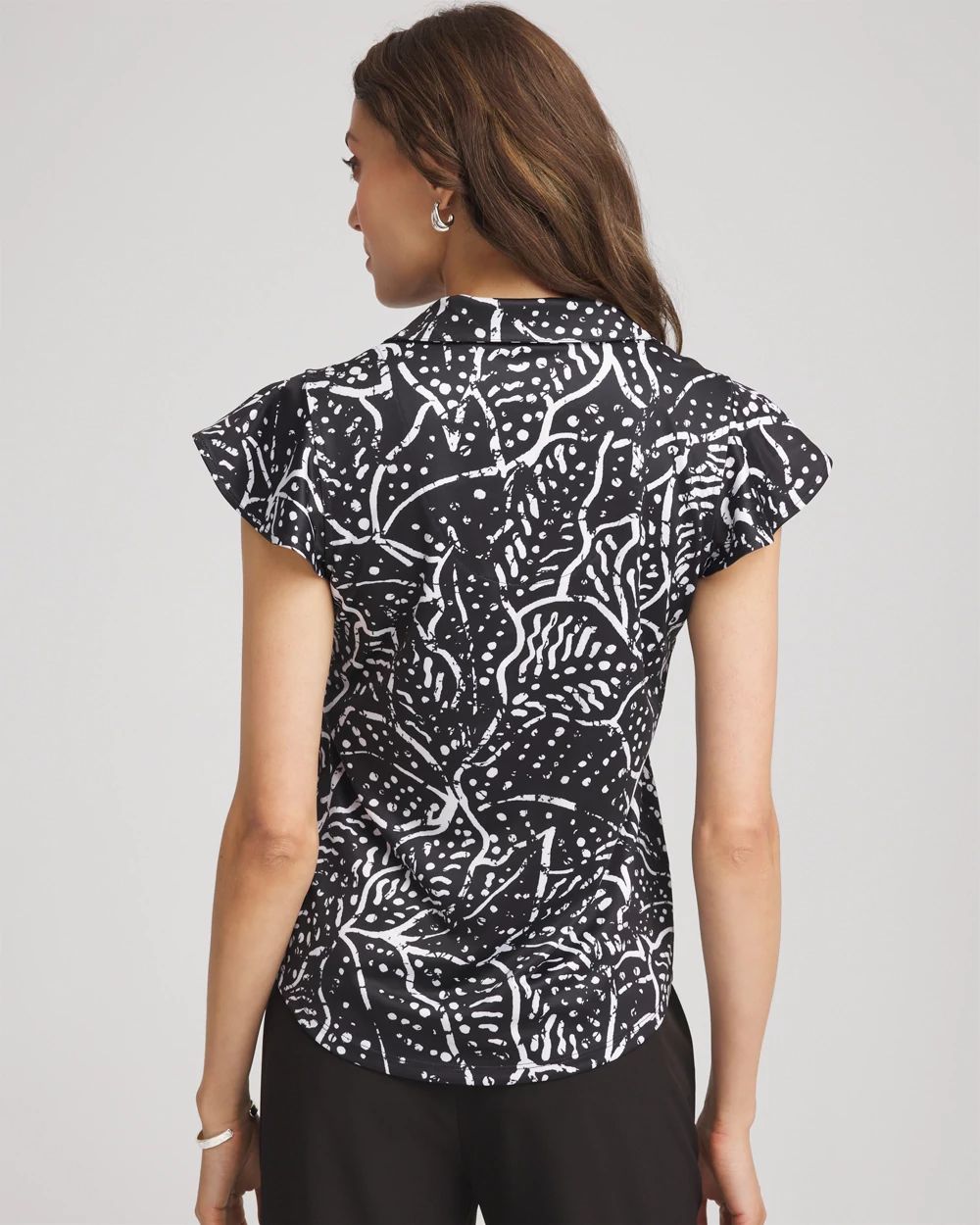 Zenergy® UPF Knit Printed Polo Top
