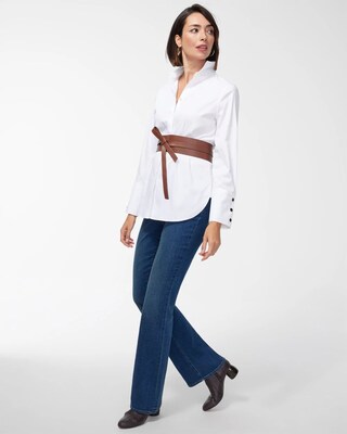 Leather Tie Belt