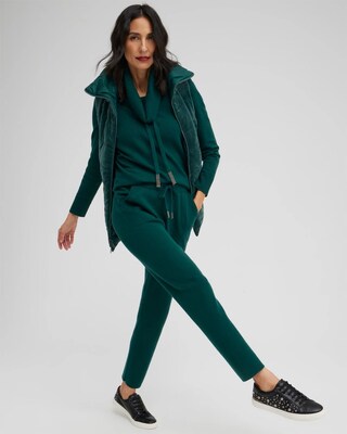 Zenergy® Luxe Cashmere Blend Ankle Pants click to view larger image.