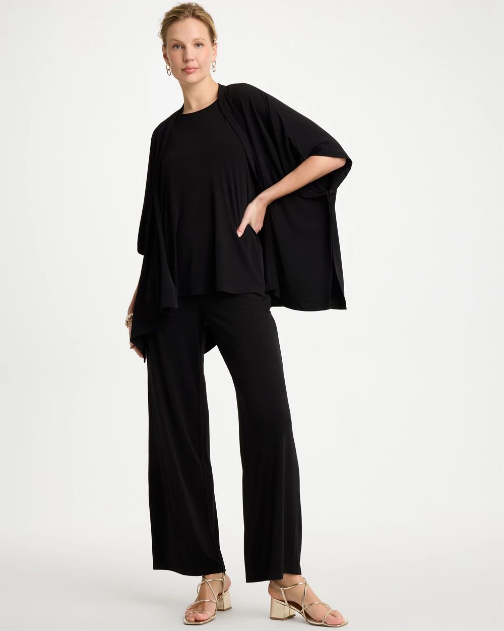 Travelers™ Knit Cape Cardigan